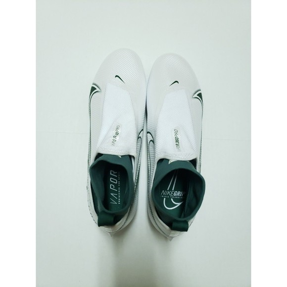 Nike Vapor 360 Edge Pro White Green Football Cleats Mens Size 13.5 CV6345 106 main image 5